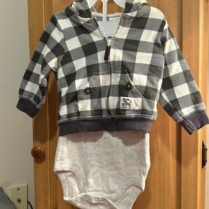 Never worn. Matching set. Organic cotton